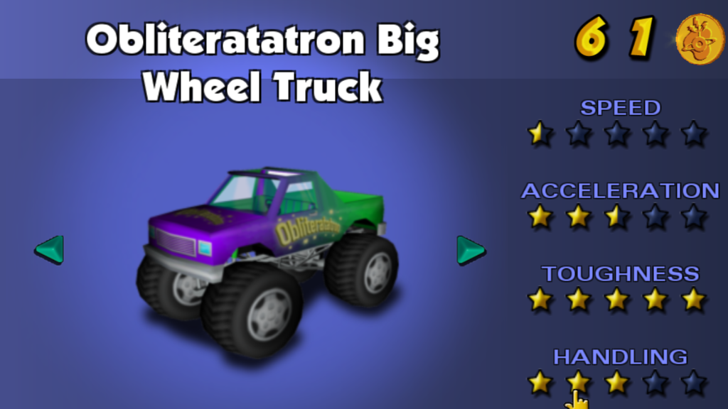Obliteratatron Big Wheel Truck